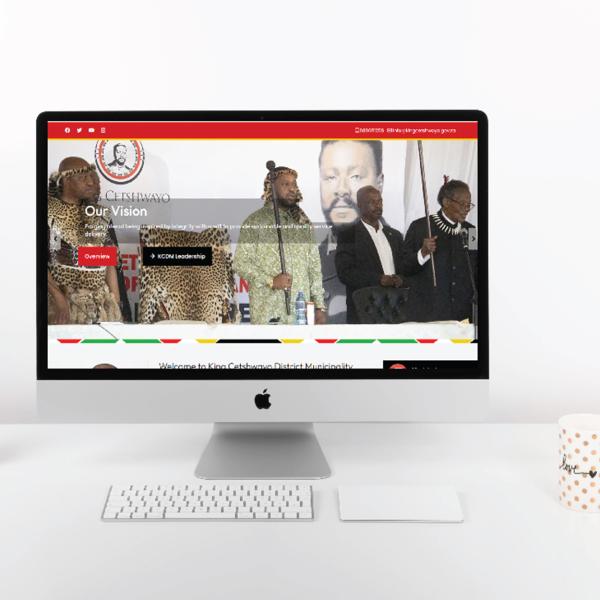 King Cetswayo Municipality Website Design