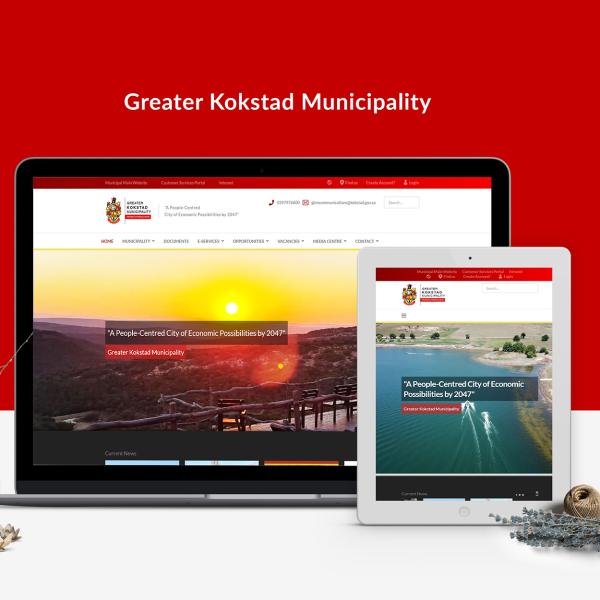 Kokstad Municipality Website Design